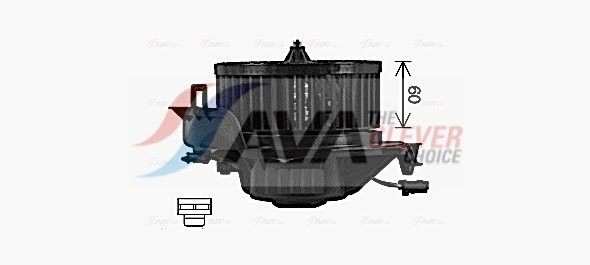 Моторчик пічки AVA AI8445